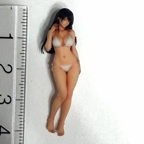 1/43 8009-02w フィギュア　ミニチュア　ミニカーに　1/64より大 ミニチュアイメージ　リアルフィギュア