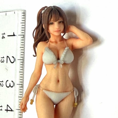 1/24 8001-04 フィギュア　水着　完成品　ミニカーに　ミニチュアイメージ　リアルフィギュア　ミニカーに　ジオラマに