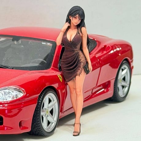 1/24 8009-05 フィギュア　完成品　ミニカーに　1/64より大 リアルフィギュア　ミニチュアイメージ
