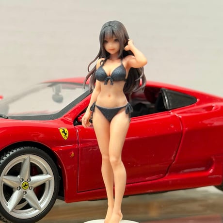 1/24 8010-01 フィギュア 水着 完成品 ミニカーに　リアルフィギュア　ミニチュアイメージ　ジオラマに　ドールハウスに