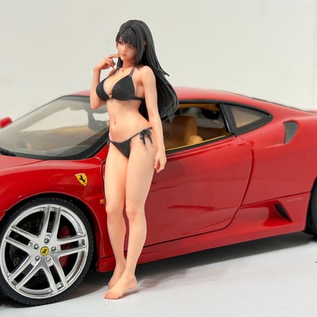 1/18 8009-02 フィギュア　完成品　ミニカーに　1/64より大　リアルフィギュア　ジオラマに