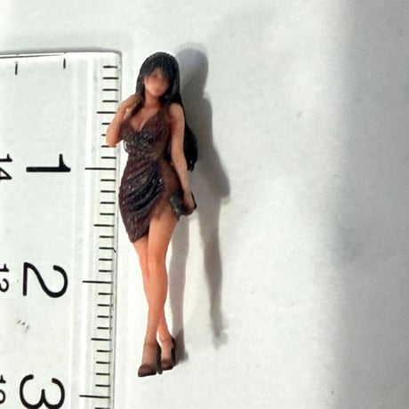 1/64 フィギュア　8009-05 ミニカーに　トミカに　ジオラマ　ミニチュア　ミニチュアイメージ　リアルフィギュア