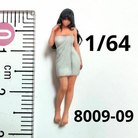 1/64 8009-09 女性 フィギュア ミニチュア ジオラマ用 完成品　トミカに　ミニカー　リアルフィギュア　ミニチュアイメージ