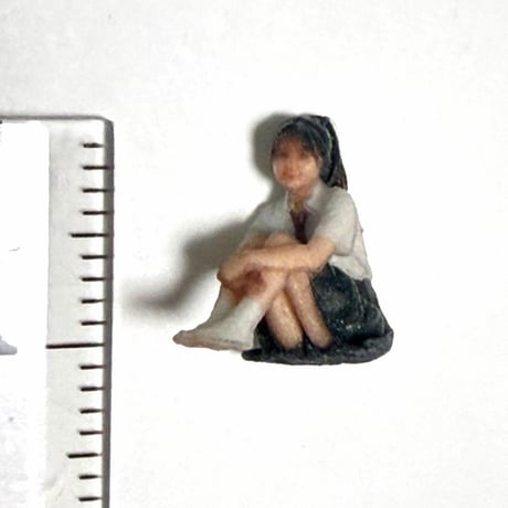 1/64 3996 フィギュア　完成品　ミニカーに　ジオラマ　トミカに