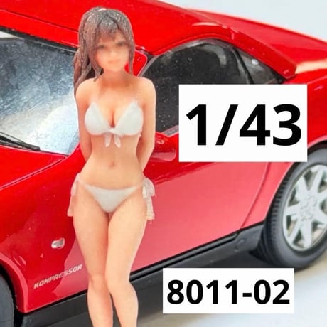 1/43 フィギュア　8011-02 完成品　ミニカーに　ミニチュア ミニチュアイメージ　リアルフィギュア