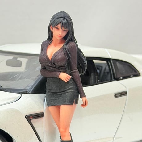 1/18 8009-06 フィギュア ミニカーに ジオラマに　ミニチュアイメージ　リアルフィギュア