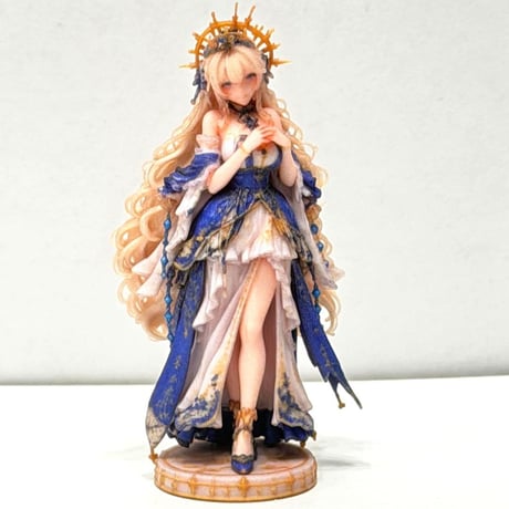 1/32 異世界の女の子　王冠　フィギュア　完成品　1/64より大　ミニチュア