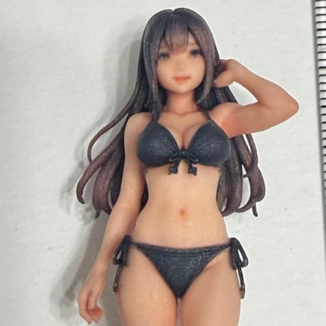 1/24 8010-01 フィギュア 水着 完成品 ミニカーに　リアルフィギュア　ミニチュアイメージ　ジオラマに　ドールハウスに