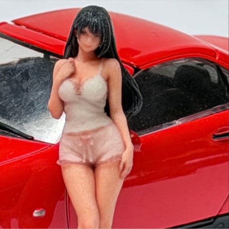 1/43 8009-10 フィギュア ミニカーに 1/64より大 ミニチュアイメージ　リアルフィギュア　完成品