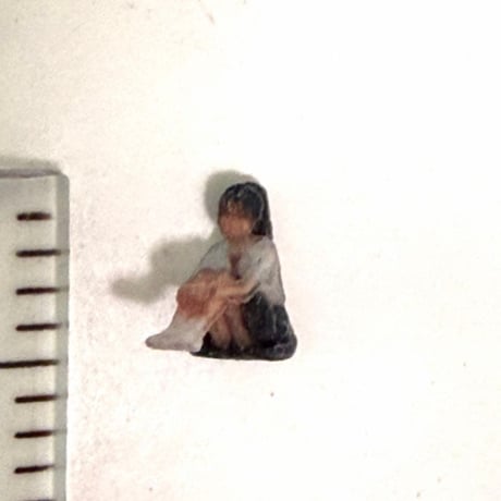 Nゲージ　フィギュア　3996 女子高生　鉄道模型　ジオラマ　レイアウト　リアルフィギュア　ミニチュアイメージ