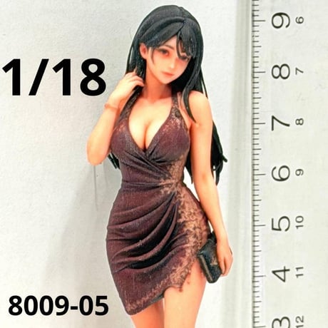 1/18 フィギュア 8009-05 ミニカーに　完成品　1/64より大　リアルフィギュア　ミニチュアイメージ