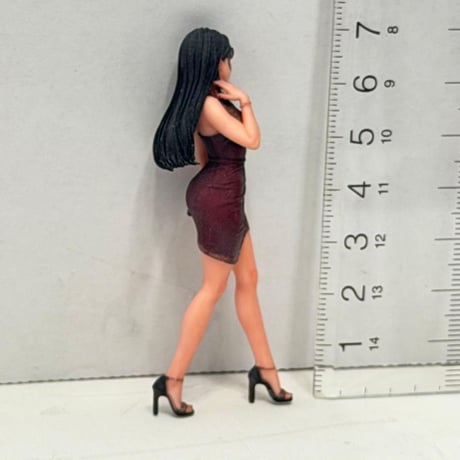 1/24 8009-05 フィギュア　完成品　ミニカーに　1/64より大 リアルフィギュア　ミニチュアイメージ