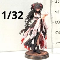 1/32 フィギュア 異世界の女の子 鳩　完成品 ミニチュア　1/64より大 リアルフィギュア　ミニチュアイメージ