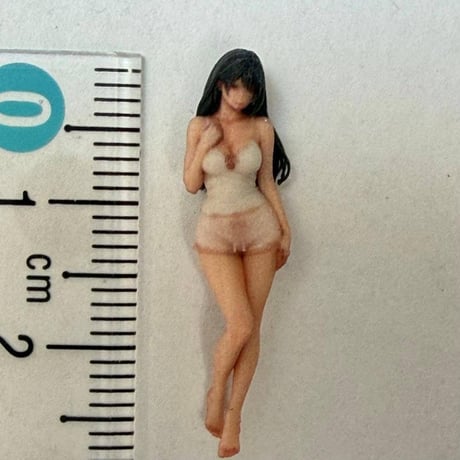 1/43 8009-10 フィギュア ミニカーに 1/64より大 ミニチュアイメージ　リアルフィギュア　完成品