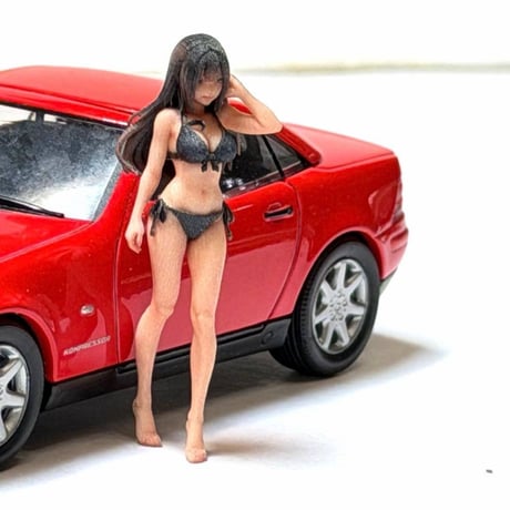 1/43 フィギュア 8010-01 ミニチュア ミニカーに　1/64より大　ミニチュアイメージ　リアルフィギュア