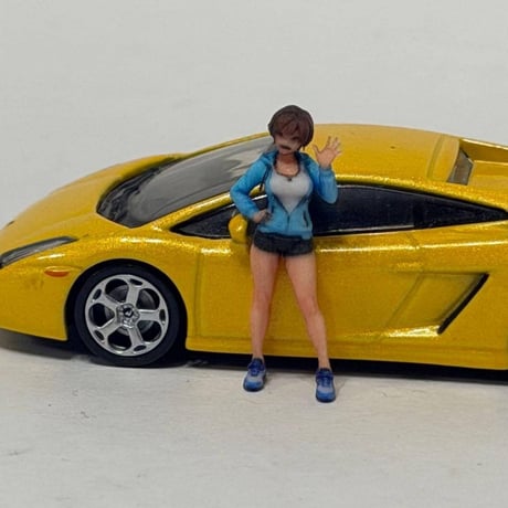 1/64 8003-03 フィギュア　ミニカーに　トミカに　ミニチュア　ジオラマ 　ミニチュアイメージ　リアルフィギュア　完成品