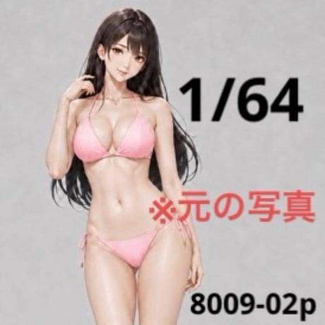 1/64 8009-02p フィギュア　完成品　ミニカーに　トミカに　ミニチュア リアルフィギュア　ミニチュアイメージ