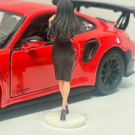 1/43 台付　8007-03 フィギュア　完成品　1/64より大　ミニカーに　ミニチュアイメージ　リアルフィギュア