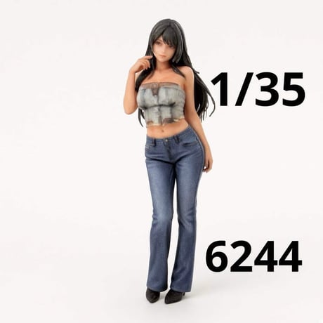 1/35 6244 フィギュア　完成品　ミニカーに　ジオラマ　３D　リアルフィギュア　ミニチュアイメージ　ミニチュア