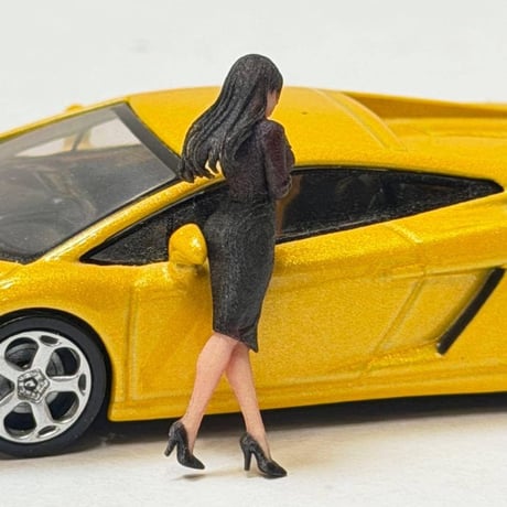 1/64 8007-03 フィギュア　ミニカーに　トミカに　ミニチュア　完成品　ミニチュアイメージ　リアルフィギュア