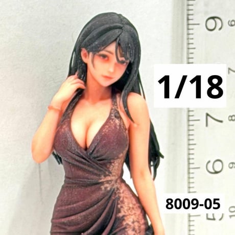 1/18 フィギュア 8009-05 ミニカーに　完成品　1/64より大　リアルフィギュア　ミニチュアイメージ