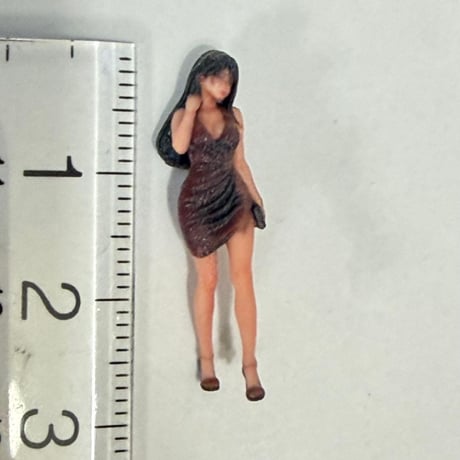 1/64 フィギュア　8009-05 ミニカーに　トミカに　ジオラマ　ミニチュア　ミニチュアイメージ　リアルフィギュア