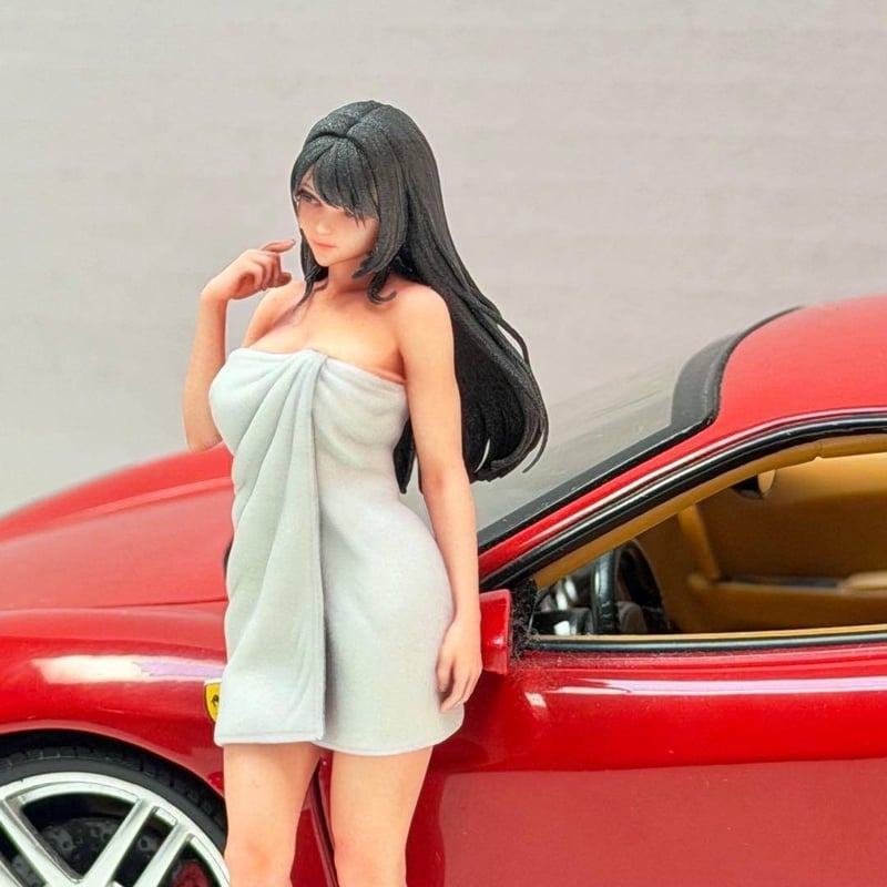 1/18 フィギュア　水着　ドールハウス　ミニカーに　1/64より大　完成品 1/18 フィギュア 完成品 ミニカーに 1/64より大 ドールハウスに リアル