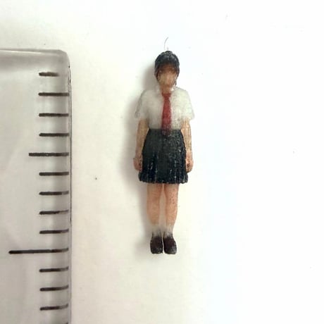 Nゲージ　3978 女子高生　フィギュア　鉄道模型　ジオラマ　ミニチュアイメージ　リアルフィギュア