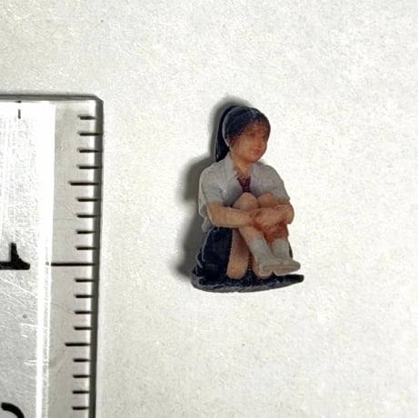 1/64 3996 フィギュア　完成品　ミニカーに　ジオラマ　トミカに