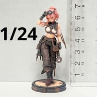 1/24 フィギュア　異世界の女の子　工具屋　スチームパンク　1/64より大　リアルフィギュア　ミニチュアイメージ　ジオラマ