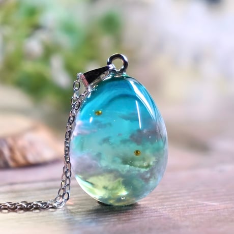 【新品】ナチュラル雑貨屋　ハンドメイド作家さん♥️レジン・ネックレスまとめ売り 蒼空屋−レジン雑貨−