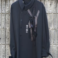 Lopsided SHIRTS 「雁字搦め」ウールギャバジン