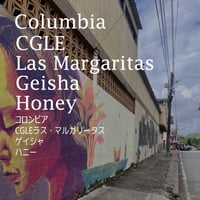 コロンビア  CGLEラス・マルガリータス　ゲイシャ　ハニー／Colombia CGLE Las Margaritas Geisha Honey