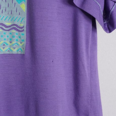 old mont-bell print Tee