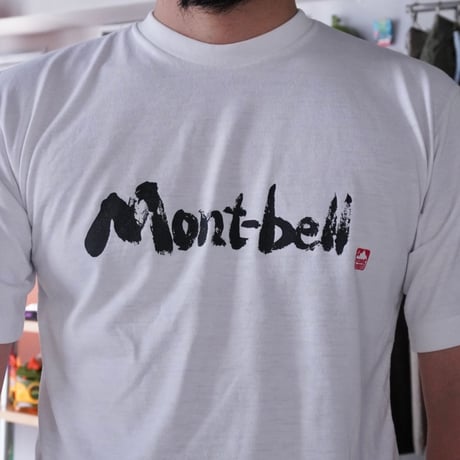 old mont-bell print Tee