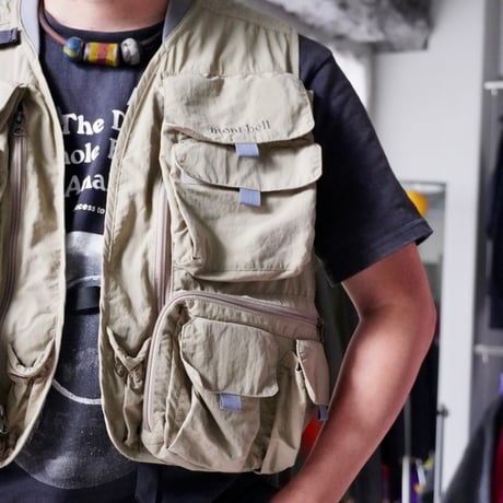 old mont-bell fishing vest