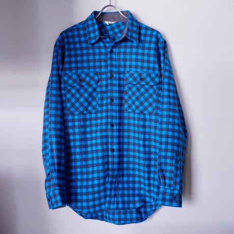 old mont-bell plaid shirt