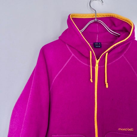 old mont-bell fleece hoodie