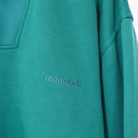 old mont-bell half zip sweat