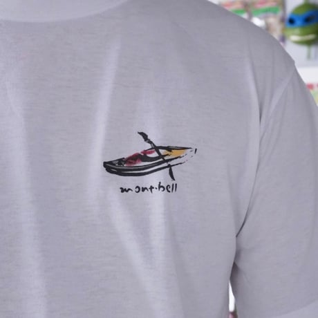 old mont-bell print Tee