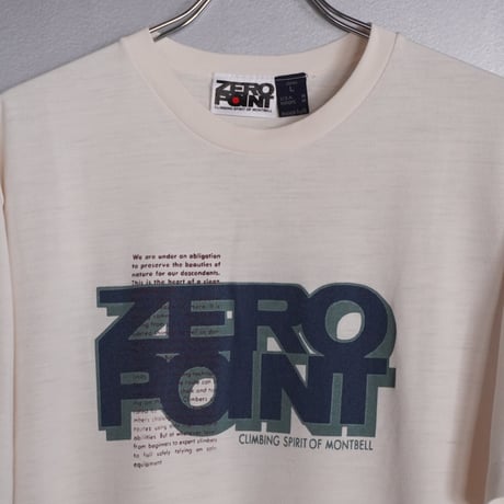old mont-bell print Tee