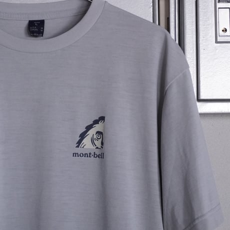 old mont-bell print Tee