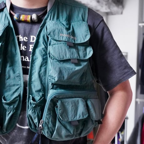 old mont-bell fishing vest