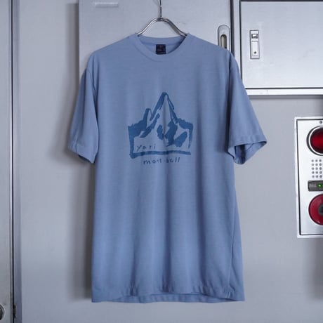 old mont-bell print Tee