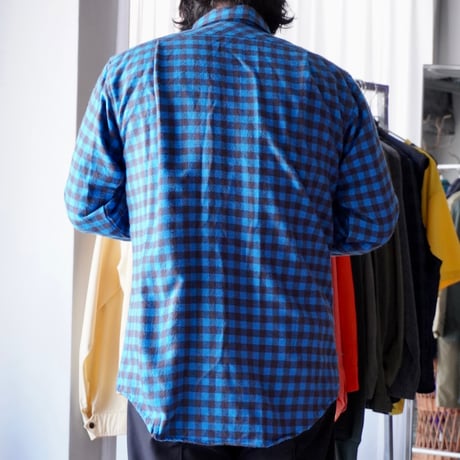 old mont-bell plaid shirt