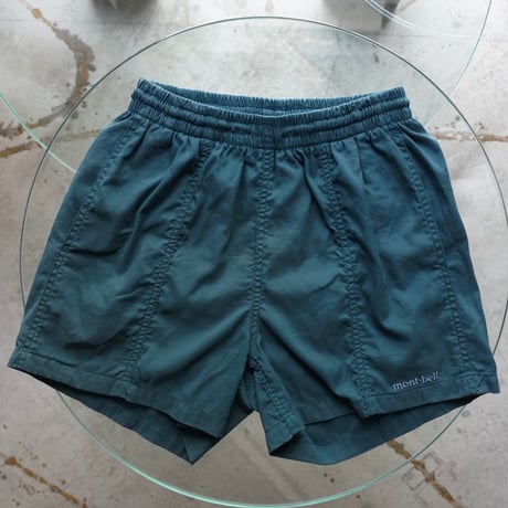 old mont-bell nylon shorts