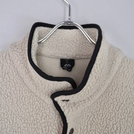 old mont-bell fleece cardigan