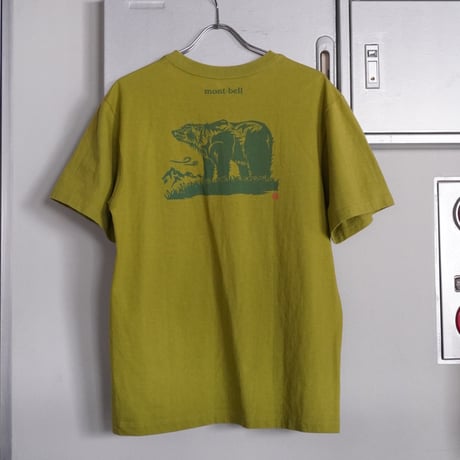 old mont-bell print Tee
