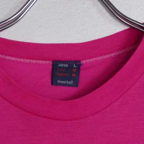 old mont-bell print Tee