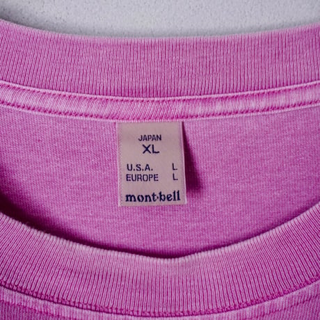old mont-bell print Tee